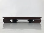 Japanese Lacquered Wooden Flower Vase Stand Vtg Kadai Ikebana Bonsai WT563