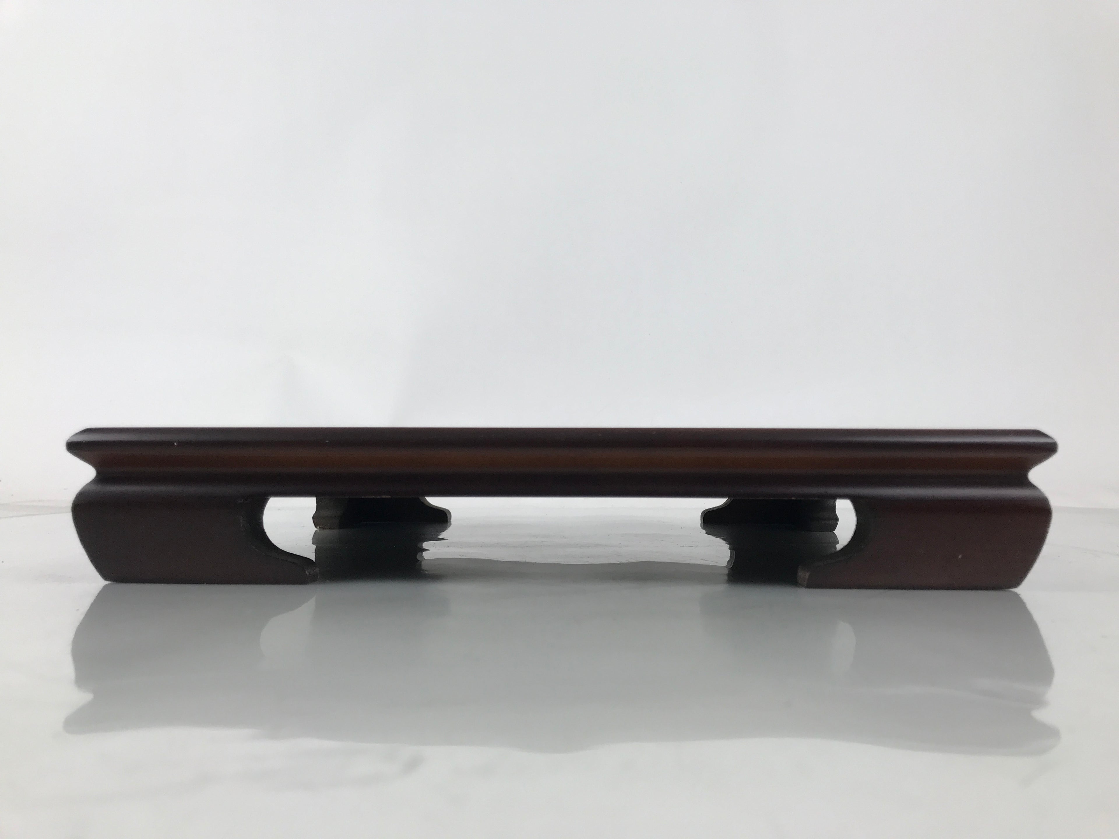 Japanese Lacquered Wooden Flower Vase Stand Vtg Kadai Ikebana Bonsai WT563