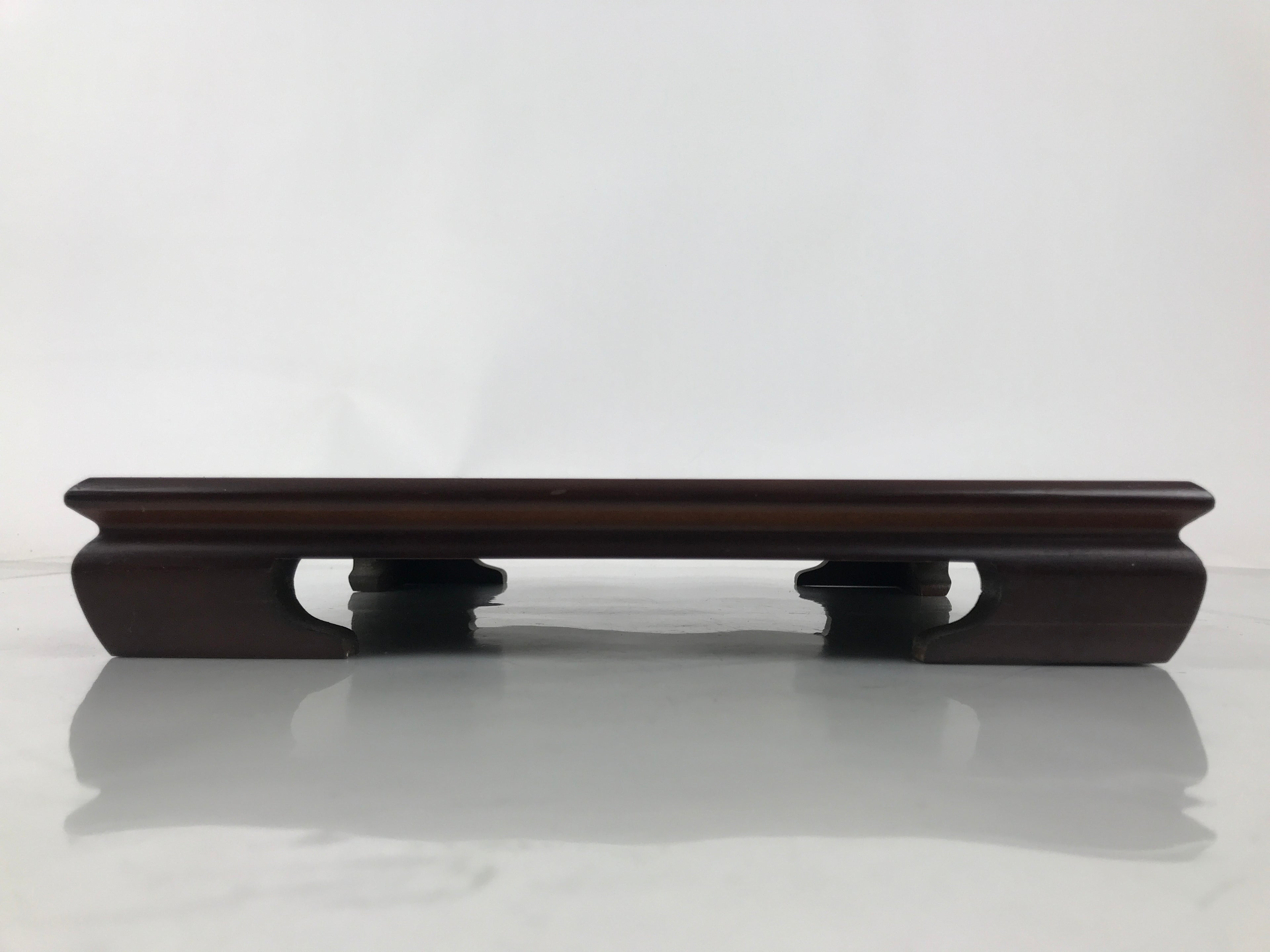 Japanese Lacquered Wooden Flower Vase Stand Vtg Kadai Ikebana Bonsai WT563