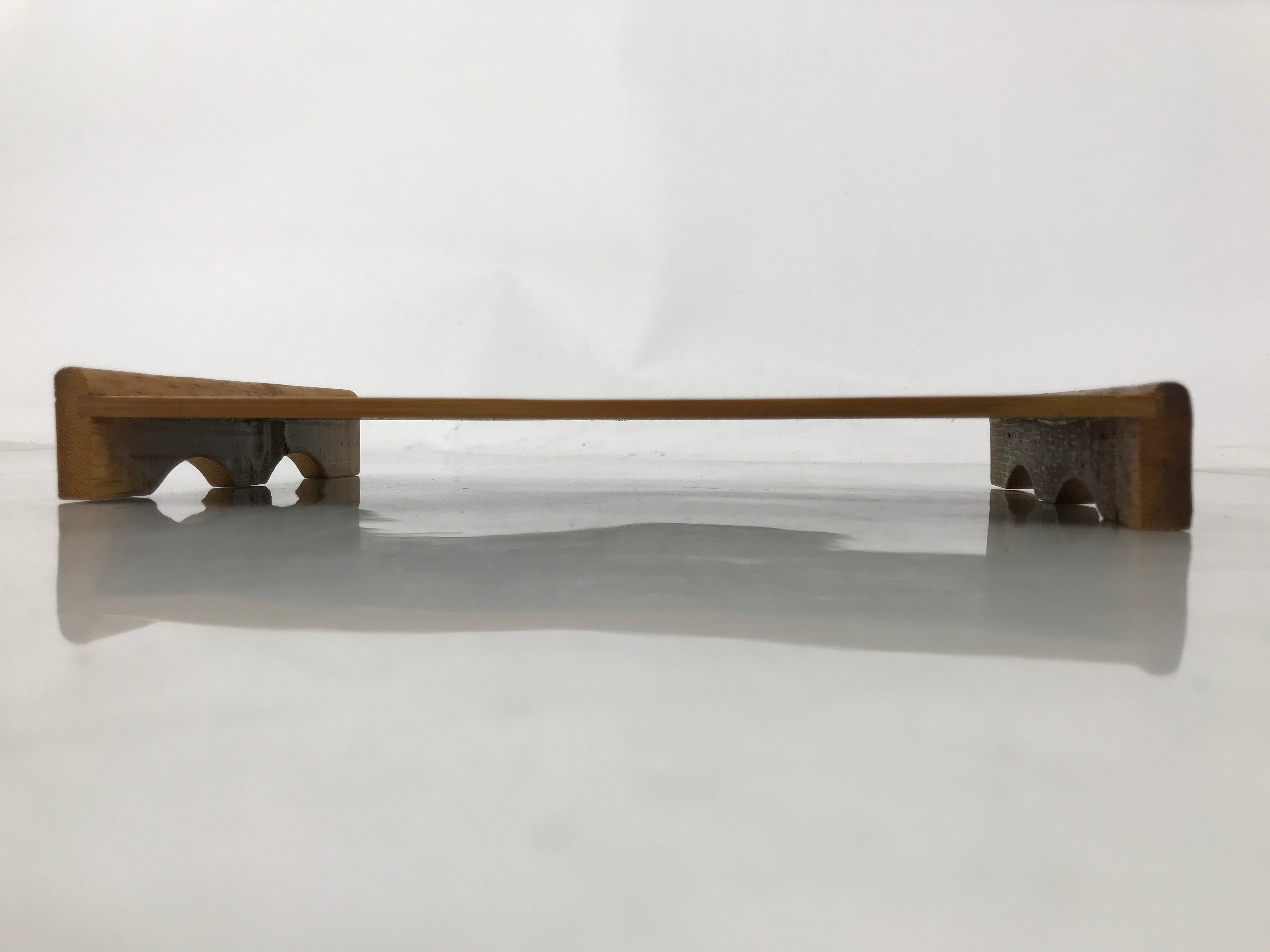 Japanese Lacquered Wooden Flower Vase Stand Vtg Kadai Ikebana Bonsai WT566
