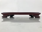 Japanese Lacquered Wooden Flower Vase Stand Vtg Kadai Ikebana Bonsai WT569