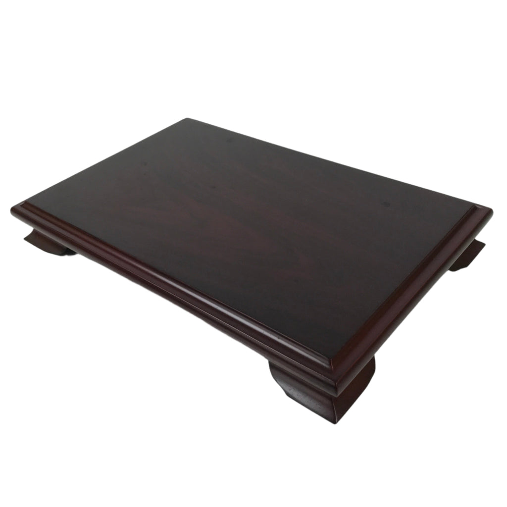 Japanese Lacquered Wooden Flower Vase Stand Vtg Kadai Ikebana Bonsai WT569