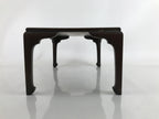Japanese Lacquered Wooden Flower Vase Stand Vtg Kadai Table Ikebana Bonsai WT541