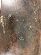 Japanese Lacquered Wooden Flower Vase Stand Vtg Kadai Table Ikebana Bonsai WT541