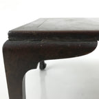 Japanese Lacquered Wooden Flower Vase Stand Vtg Kadai Table Ikebana Bonsai WT541