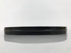 Japanese Lacquered Wooden Flower Vase Stand Vtg Oval Kadai Ikebana Bonsai WT588