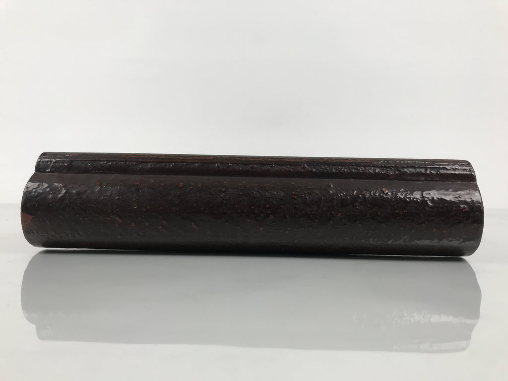 Japanese Lacquered Wooden Flower Vase Stand Vtg Wakasa Nuri Kadai Ikebana WT580