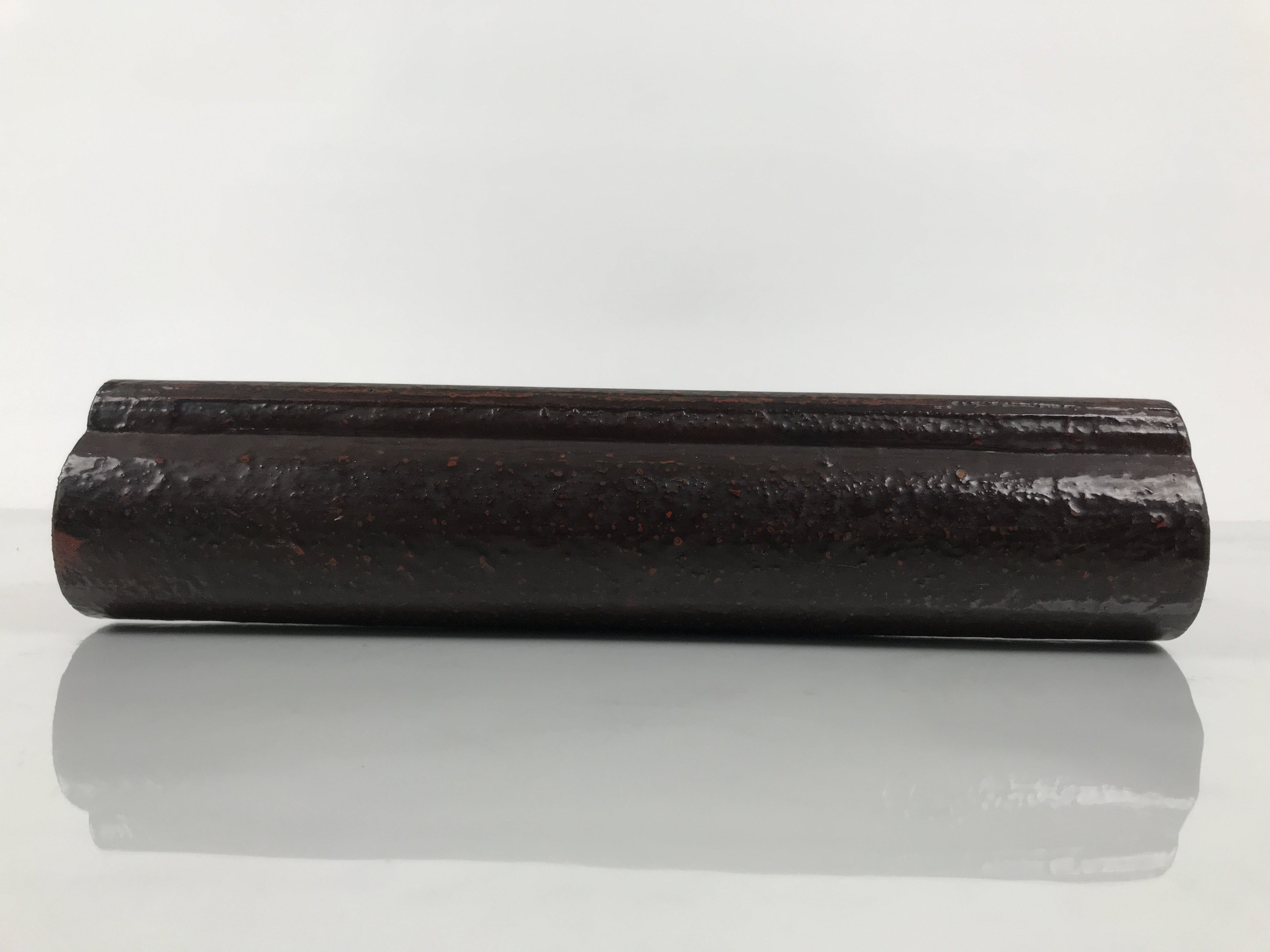 Japanese Lacquered Wooden Flower Vase Stand Vtg Wakasa Nuri Kadai Ikebana WT580