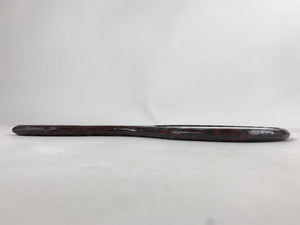 Japanese Lacquered Wooden Hand Mirror Tekagami Vtg Kamakurabori Peony L101