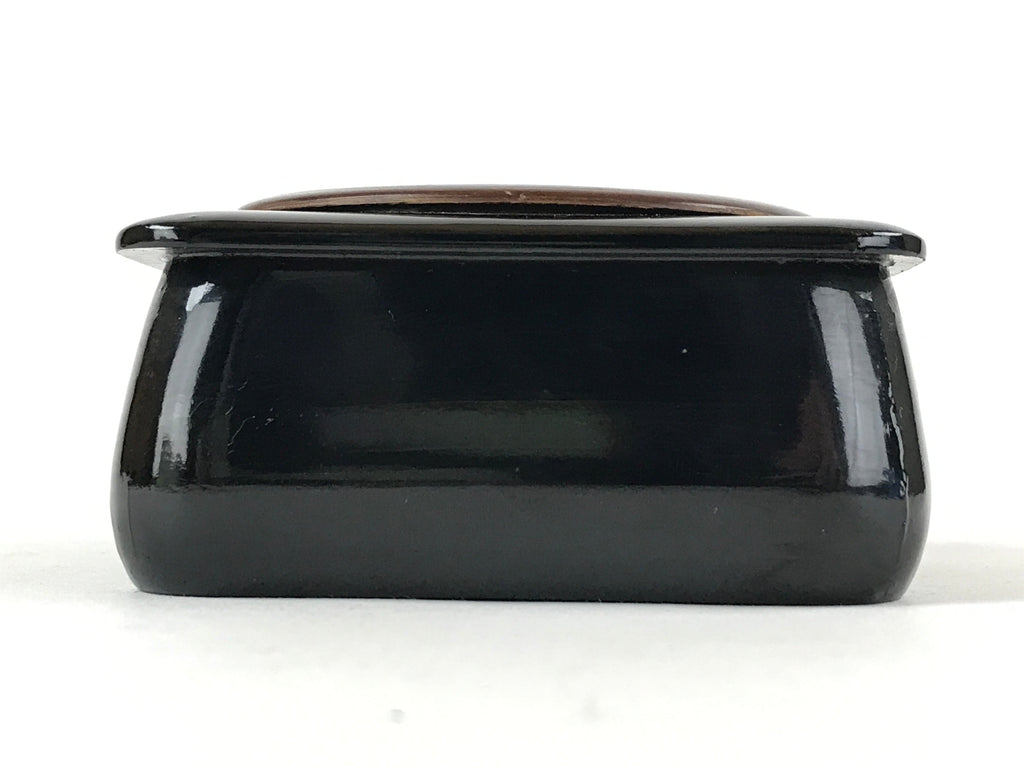 Japanese Lacquered Wooden Incense Burner Vtg Buddhist Altar Fitting Koro BA186