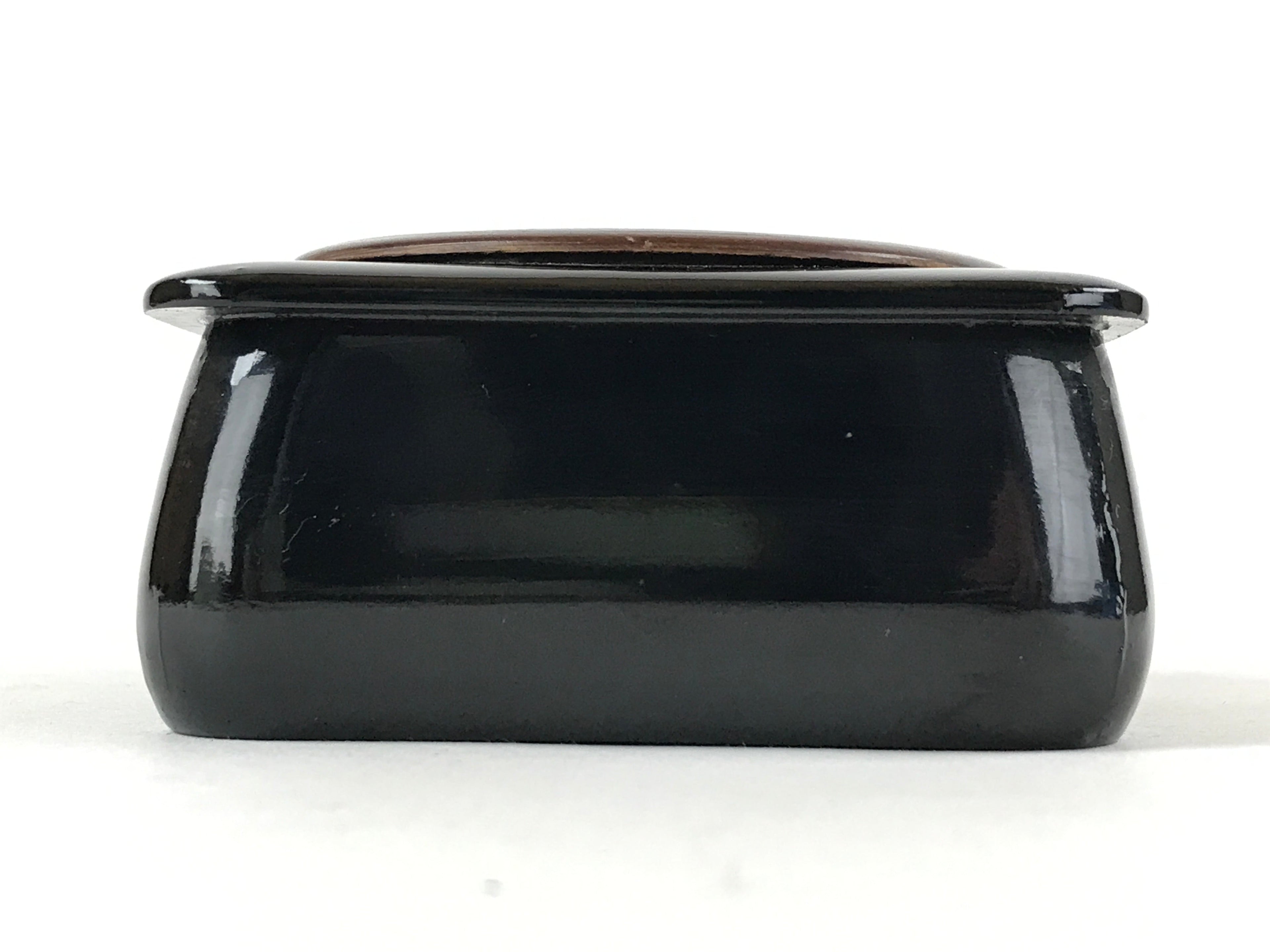 Japanese Lacquered Wooden Incense Burner Vtg Buddhist Altar Fitting Koro BA186
