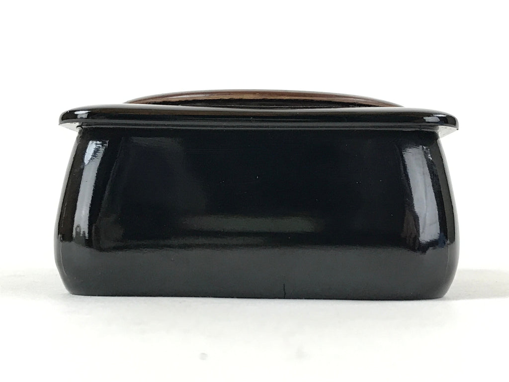 Japanese Lacquered Wooden Incense Burner Vtg Buddhist Altar Fitting Koro BA186