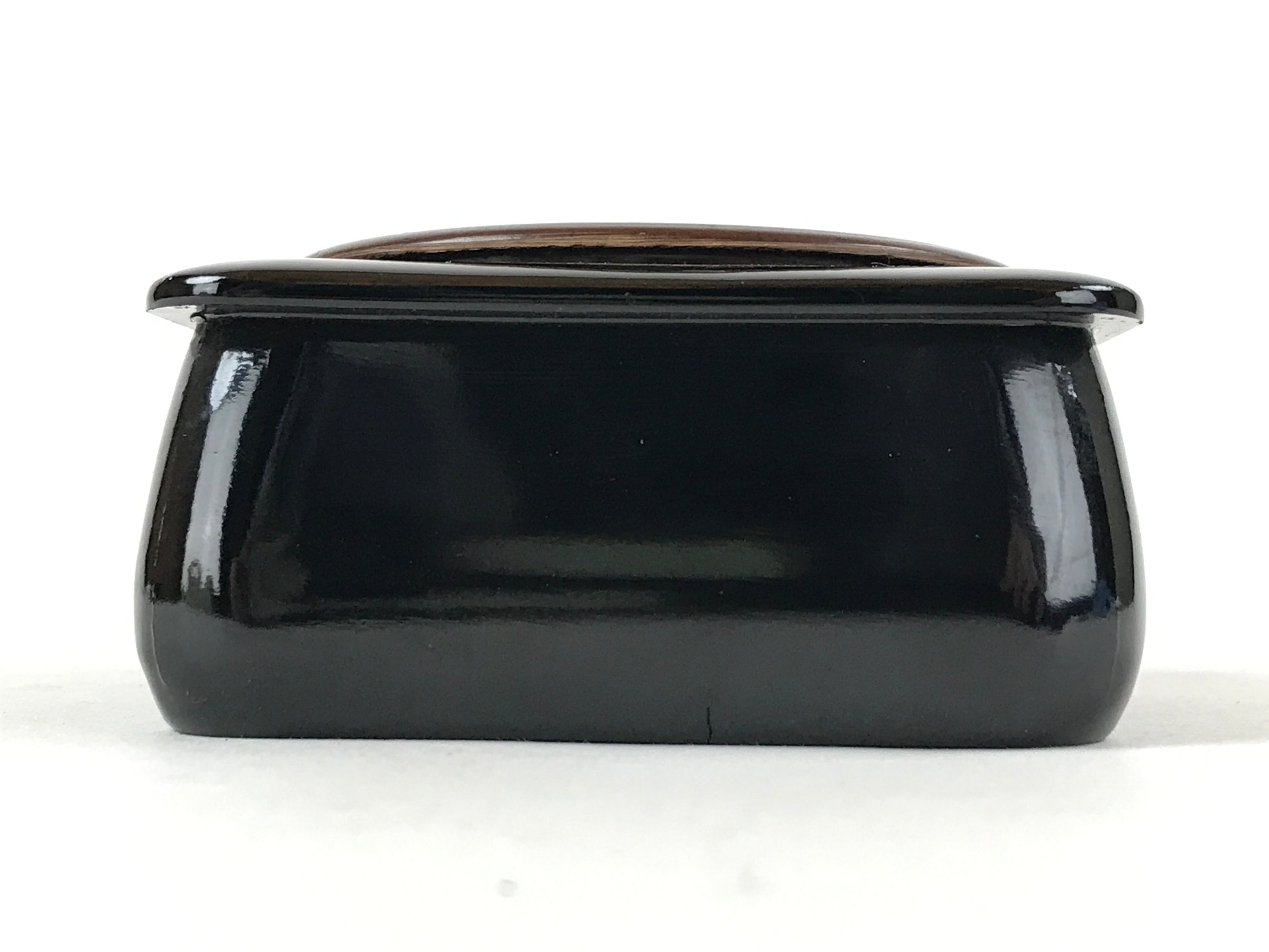 Japanese Lacquered Wooden Incense Burner Vtg Buddhist Altar Fitting Koro BA186