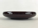 Japanese Lacquered Wooden Kashiki Snack Bowl Vtg Raden Flowers Kashibachi L13