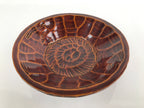 Japanese Lacquered Wooden Kashiki Snack Bowl Vtg Shunkei-Nuri Kashibachi L148
