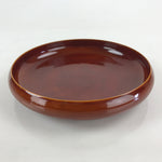 Japanese Lacquered Wooden Kashiki Snack Bowl Vtg Shunkei-Nuri Kashibachi UR980