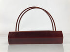 Japanese Lacquered Wooden Kashiki Snack Tray Kashibachi Hida Shunkei LWB129