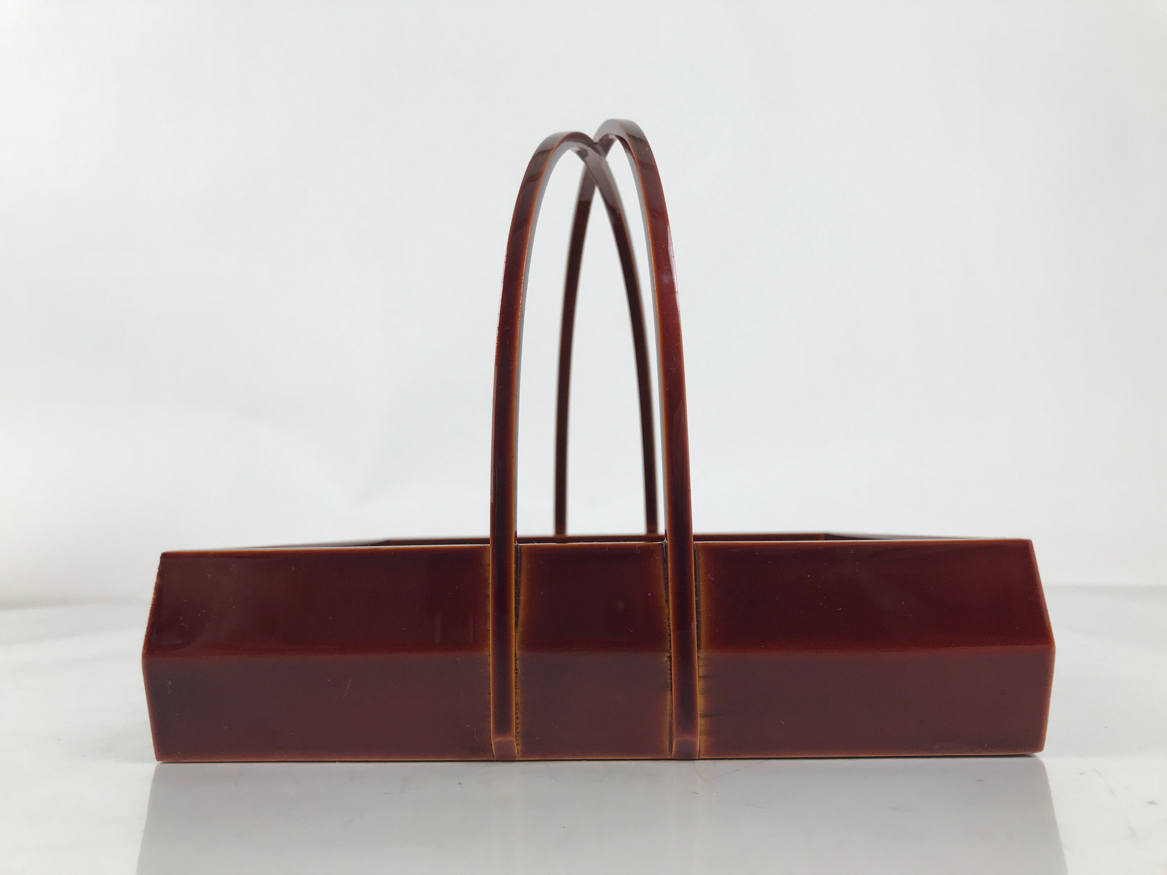 Japanese Lacquered Wooden Kashiki Snack Tray Kashibachi Hida Shunkei LWB129