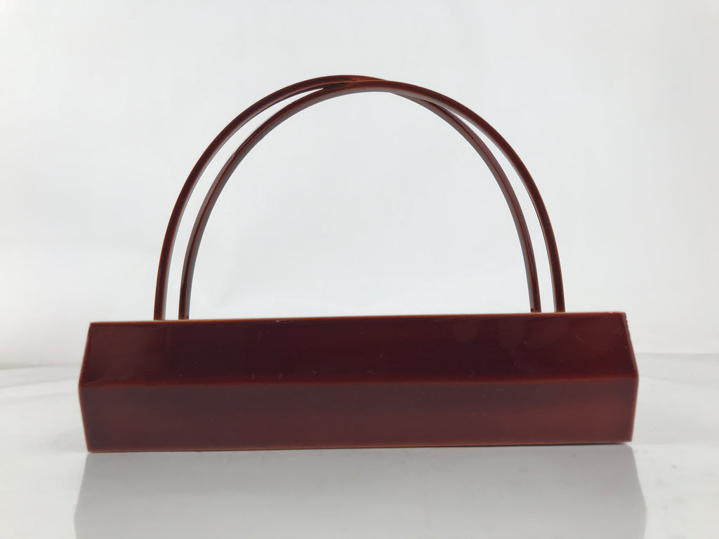 Japanese Lacquered Wooden Kashiki Snack Tray Kashibachi Hida Shunkei LWB129