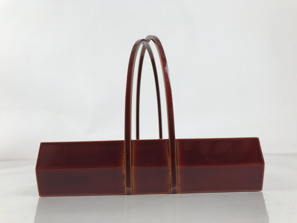 Japanese Lacquered Wooden Kashiki Snack Tray Kashibachi Hida Shunkei LWB129