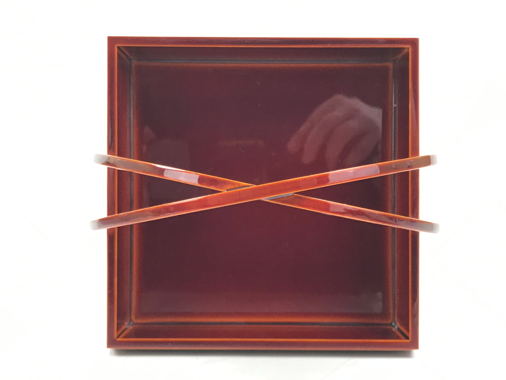 Japanese Lacquered Wooden Kashiki Snack Tray Kashibachi Hida Shunkei LWB129