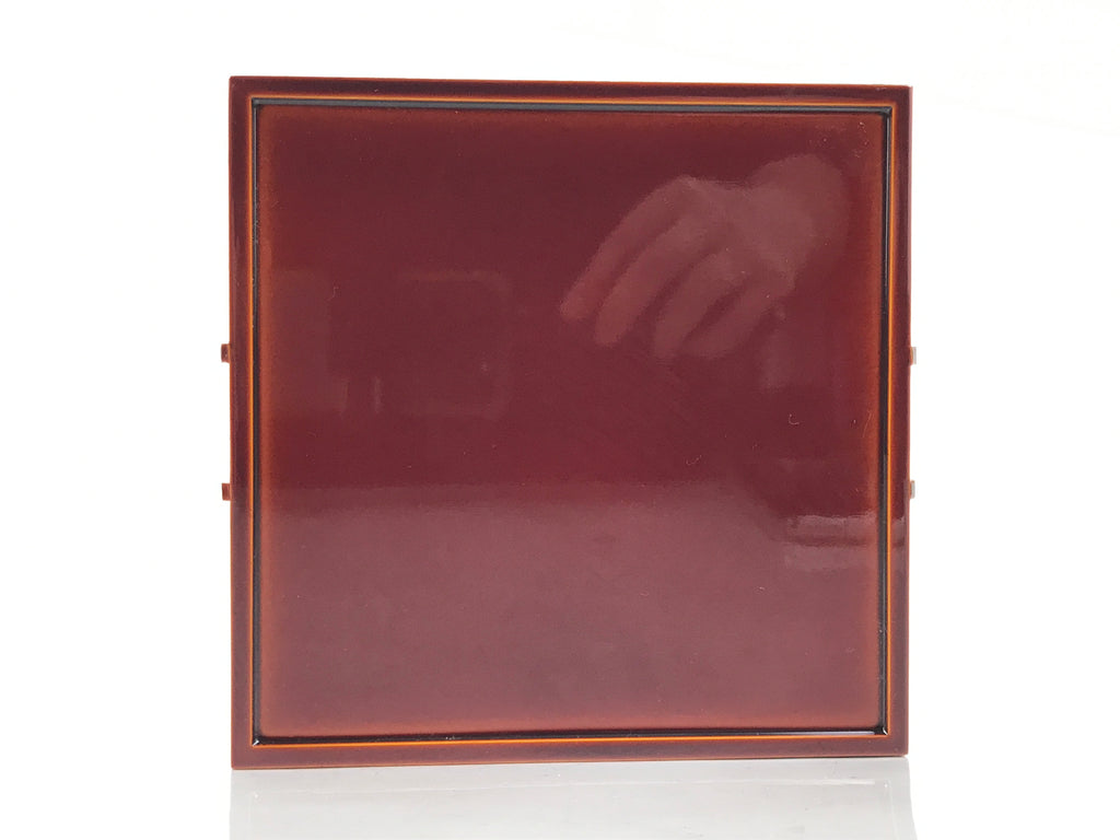 Japanese Lacquered Wooden Kashiki Snack Tray Kashibachi Hida Shunkei LWB129