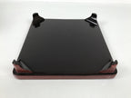 Japanese Lacquered Wooden Legged Ozen Table Vtg Meal Serving Tray Red Gold L560
