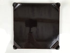 Japanese Lacquered Wooden Legged Ozen Table Vtg Meal Serving Tray Red Gold L561