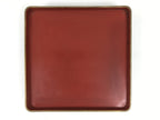 Japanese Lacquered Wooden Legged Ozen Table Vtg Meal Serving Tray Red Gold L563