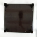 Japanese Lacquered Wooden Legged Table Vtg Ozen Serving Tray Makie Plum L362