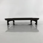 Japanese Lacquered Wooden Legged Table Vtg Ozen Serving Tray Makie Plum L362