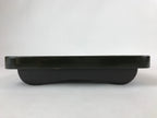 Japanese Lacquered Wooden Legged Tray Table Vtg Square Ozen Black Red L104