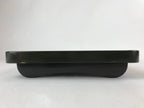 Japanese Lacquered Wooden Legged Tray Table Vtg Square Ozen Black Red L105