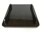 Japanese Lacquered Wooden Legged Tray Table Vtg Square Ozen Black Red L108