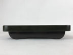 Japanese Lacquered Wooden Legged Tray Table Vtg Square Ozen Black Red L108