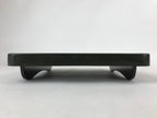 Japanese Lacquered Wooden Legged Tray Table Vtg Square Ozen Black Red L109