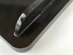 Japanese Lacquered Wooden Legged Tray Table Vtg Square Ozen Black Red L110