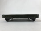 Japanese Lacquered Wooden Legged Tray Table Vtg Square Ozen Black Red L110