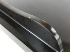Japanese Lacquered Wooden Legged Tray Table Vtg Square Ozen Black Red L111