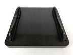 Japanese Lacquered Wooden Legged Tray Table Vtg Square Ozen Black Red L112