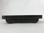 Japanese Lacquered Wooden Legged Tray Table Vtg Square Ozen Black Red L112