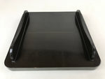 Japanese Lacquered Wooden Legged Tray Table Vtg Square Ozen Black Red L113