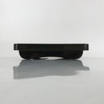 Japanese Lacquered Wooden Legged Tray Table Vtg Square Ozen Black Red L189