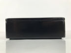 Japanese Lacquered Wooden Lidded Bento Box Vtg Jubako Classic Black Red L617