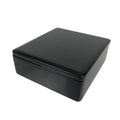 Japanese Lacquered Wooden Lidded Bento Box Vtg Jubako Classic Black Red L617
