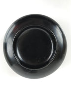 Japanese Lacquered Wooden Lidded Bowl Owan Vtg Rice Soup Dish Black LB111