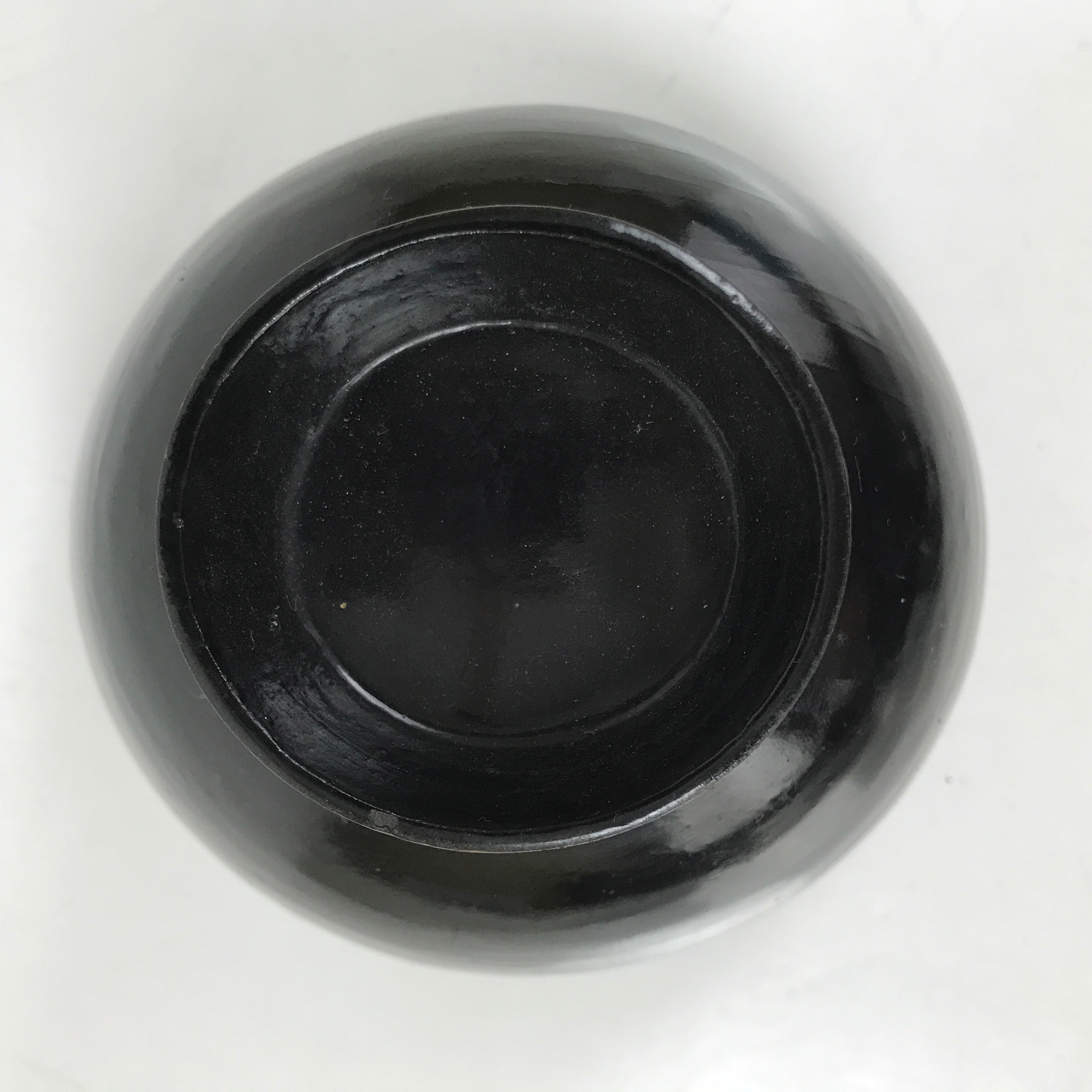 Japanese Lacquered Wooden Lidded Bowl Owan Vtg Rice Soup Dish Black Red LB130