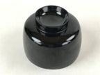 Japanese Lacquered Wooden Lidded Bowl Owan Vtg Rice Soup Dish Red Black LB100