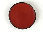Japanese Lacquered Wooden Lidded Bowl Owan Vtg Rice Soup Dish Red Black LB102
