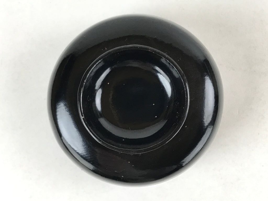 Japanese Lacquered Wooden Lidded Bowl Owan Vtg Rice Soup Dish Red Black LB103